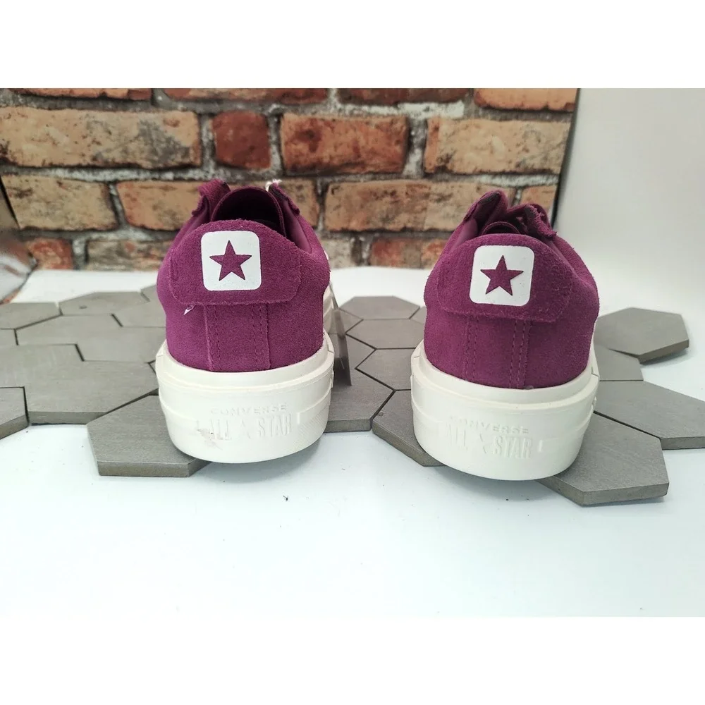 Converse CTAS Cruise Ox Quantum Violet Suede Platform Sneakers Men 11.5 Women 13 - Picture 9 of 12